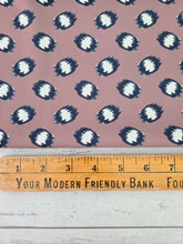 Chestnut Abstract Dots Pinstripe Poly {by the half yard}