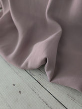Solid Light Mauve Triple Georgette {by the half yard}