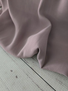 Solid Light Mauve Triple Georgette {by the half yard}