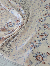 Blush & Dusty Blue Boho Floral {by the half yard}
