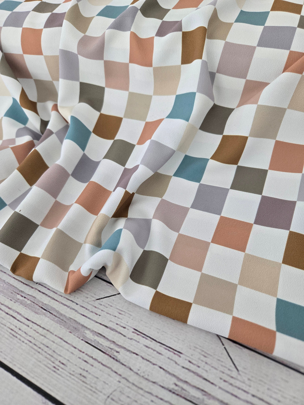 Exclusive Design- Retro Checkerboard Print {by the half yard}