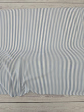 Exclusive Design- Light Blue Small Stripes {by the half yard}