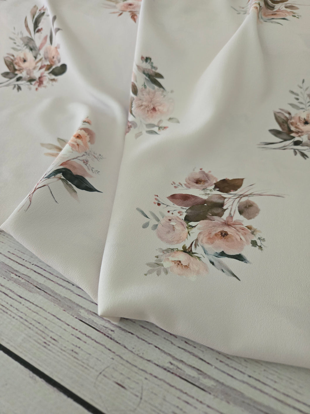Exclusive Design- Creamy Neutral Floral {by the half yard}