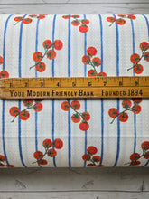 Tomatoes & Stripes Textured Knit {by the half yard}