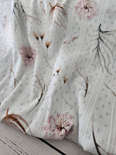 Boho Floral Swiss Dot Cotton {by the half yard}