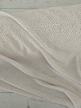Cream & Black Petite Random Dots {by the half yard}