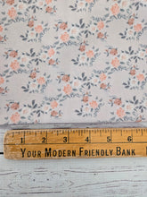 Exclusive Design- Creamy Tan Muted Small Print {by the half yard}