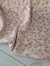 Peachy Petite Floral Print Crinkle Georgette {by the half yard}