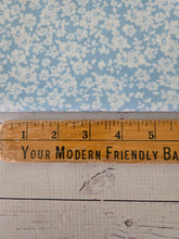 Clear Blue & White Petite Floral {by the half yard}