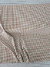 Caramel Houndstooth Print {by the half yard}