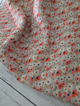 Petite Coral Floral {by the half yard}