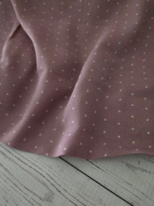 Light Mauve Petite Triangle Print {by the half yard}