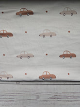 Vintage Cars Double Brushed Poly (DBP) Knit {by the half yard}