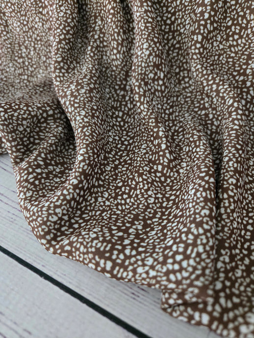 Brown Petite Animal Print {by the half yard}