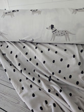Spot Print Double Brushed Poly (DBP) Knit {by the half yard}