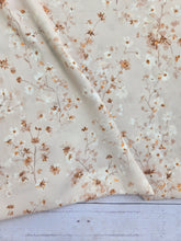 Light Tan Forage Floral {by the half yard}