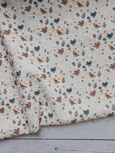 Little Quail Print Swiss Dot Knit {by the half yard}
