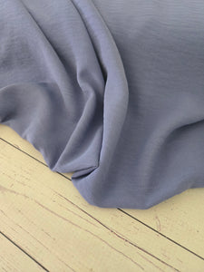 Solid Periwinkle Opaque Air Flow 100% Polyester {by the half yard}