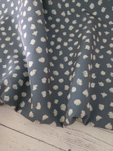 Dark Green & Tan Splotch Print {by the half yard}