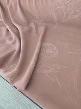 Terra Cotta Floral Print {by the half yard}