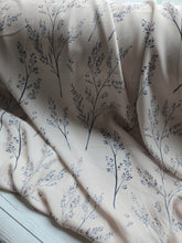 Sand & Charcoal Branch Print {by the half yard}