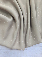 Khaki Random Dot {by the half yard}