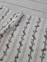 Viny Stripes & Dots Linen Look Poly {by the half yard}