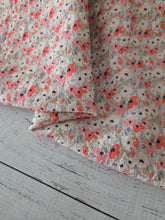 Petite Coral Floral {by the half yard}