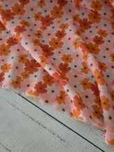 Orange & Pink Vintage Floral {by the half yard}