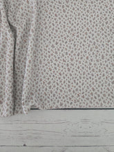 Natural Petite Wildflower Variegated Poly Rib Knit {by the half yard}