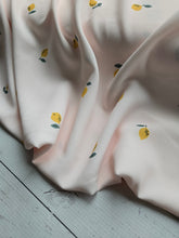 Peachy Little Lemon Print {by the half yard}
