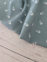 Dusty Green Petite Print {by the half yard}