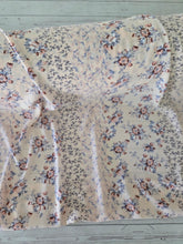 Blush & Dusty Blue Boho Floral {by the half yard}