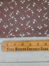 Exclusive Design- Petite Rust & Cream Floral Print {by the half yard}