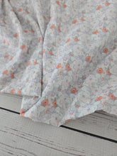 Petite Vintage Floral Swiss Dot Cotton {by the half yard}