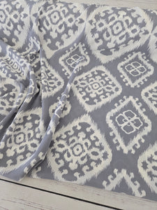 Gray Large IKAT Print {by the half yard}