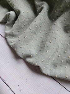 Laurel Petite Opaque Swiss Dot 100% Polyester {by the half yard}