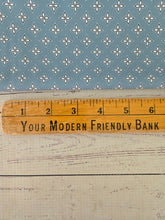 Dusty Blue Elegant Geometric Print {by the half yard}