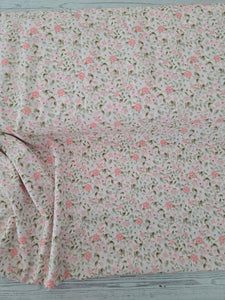 Exclusive Design- Petite Pink Floral {by the half yard}