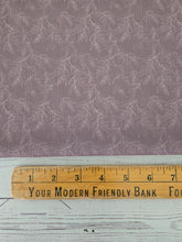 Exclusive Design- Mauve Leaf Outline Print {by the half yard}