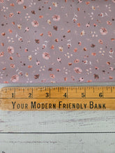 Exclusive Design- Taupe Petite Autumn Blooms Collection {by the half yard}