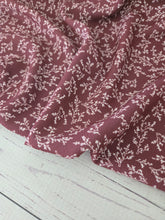 *REMNANT* 3 Yds- Exclusive Design- Henna Petite Vine Print