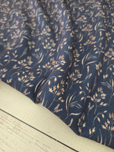 Exclusive Design- Navy Fall Meadow Print {by the half yard}