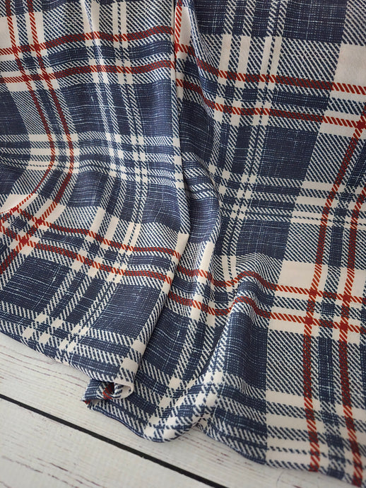 Dark Gray Plaid {by the half yard}