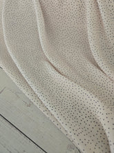 Cream & Black Petite Random Dots {by the half yard}