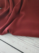 Solid Barn Red Triple Georgette {by the half yard}