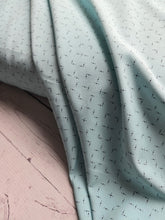 Exclusive Design- Pastel Turquoise Geometric Print {by the half yard}