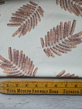 Bronze Botanical Print {by the half yard}