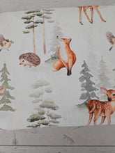 Woodland Animal Print Cotton Spandex Knit {by the half yard}