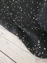 Black Random Print {by the half yard}